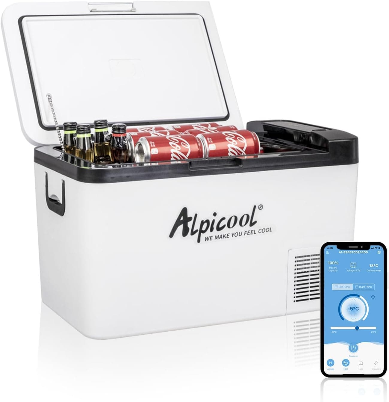Alpicool K25 25L Compressor Car Fridge Freezer